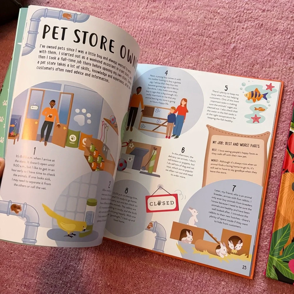 Usborne Kane Miller I Like Animals Jobs & Secrets of the Rain Forest
